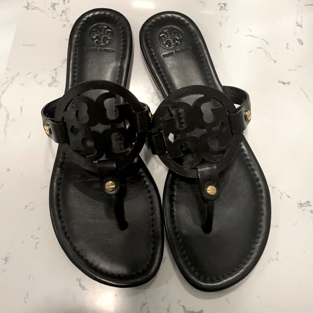 Tory Burch Black Miller Sandal